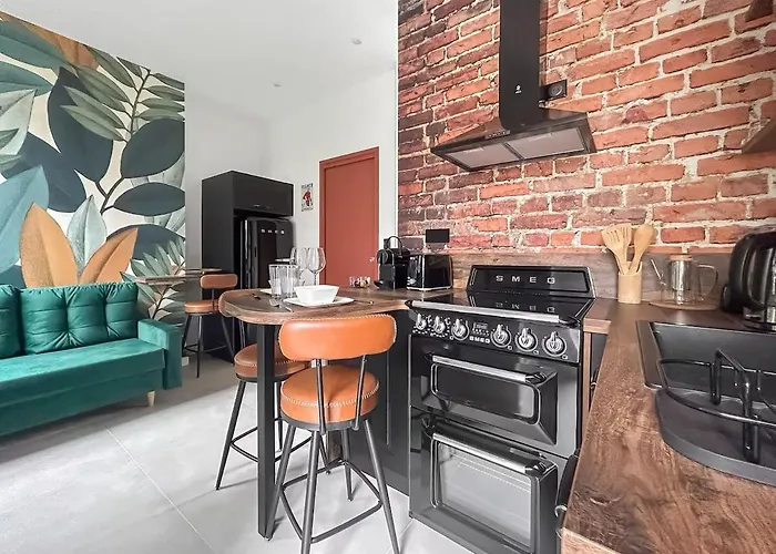 Appartamento T1 103 Eaux Claires, Premium, Clim, Garage Privé *